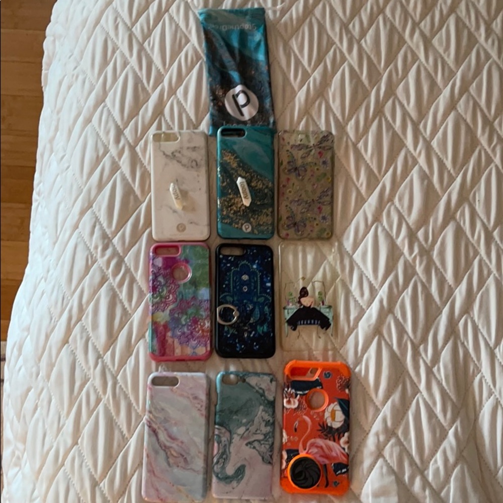 iPhone 8 Plus cases  (lot of 7)